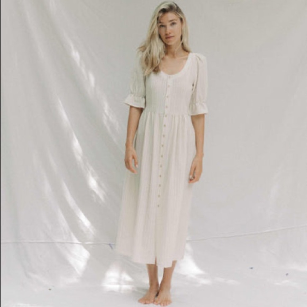 Christy Dawn Astrid Dress in Sand